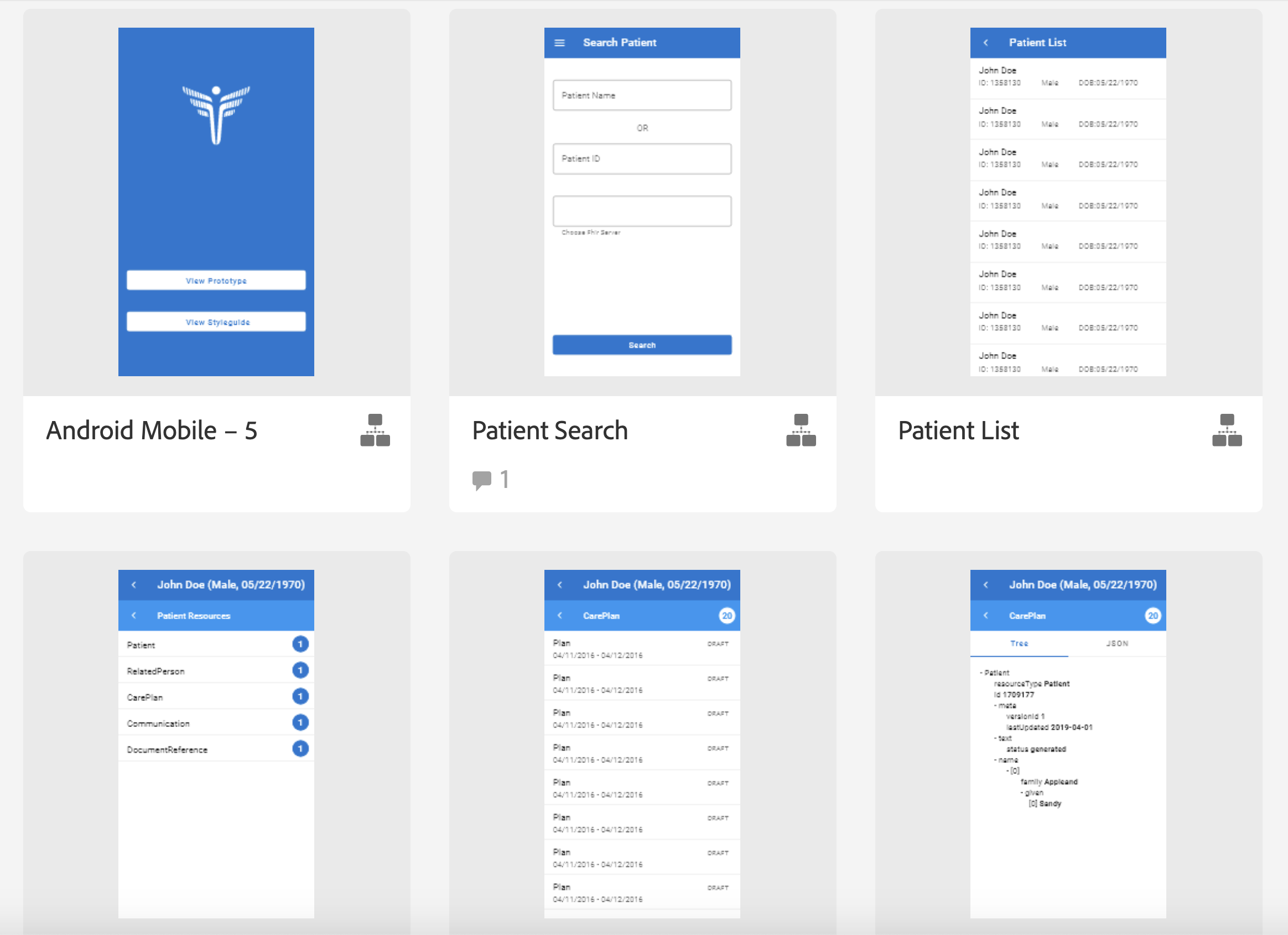 Mobile App Redesign screenshot